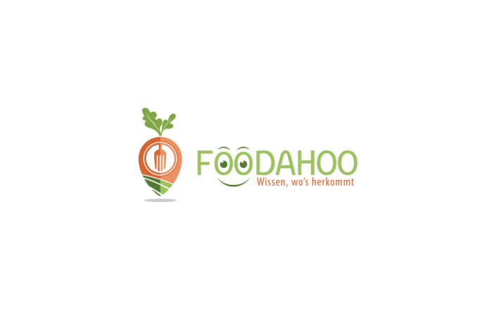 Foodahoo - Wissen, wo's herkommt Logo orange grün