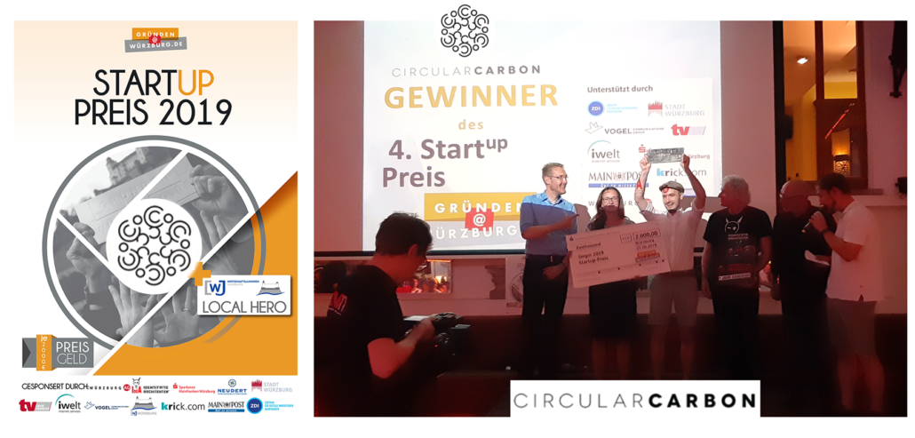 Startup-Preis 2019 Gewinner Circular Carbon
