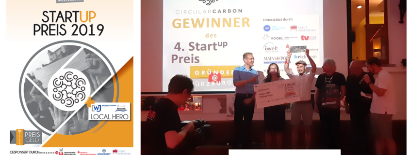 Startup-Preis 2019 Gewinner Circular Carbon